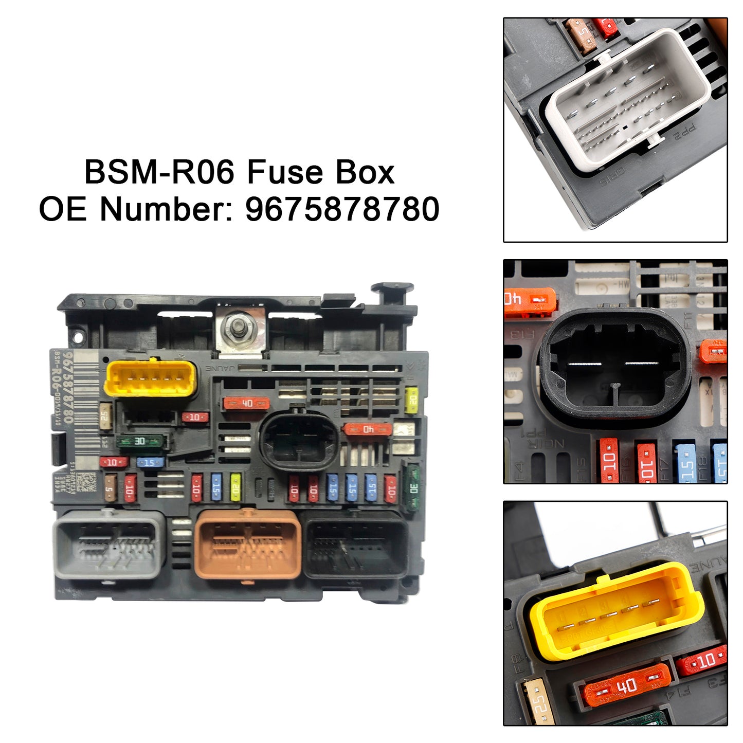 Peugeot 308 2008-2013 BSM-R06 Fuse Box 9675878780
