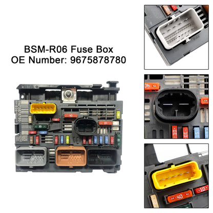 Peugeot 308 2008-2013 BSM-R06 Fuse Box 9675878780