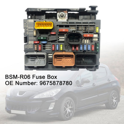 Peugeot 308 2008-2013 BSM-R06 Fuse Box 9675878780