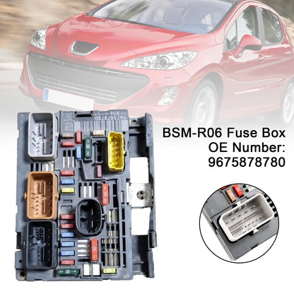 Peugeot 308 2008-2013 BSM-R06 Fuse Box 9675878780
