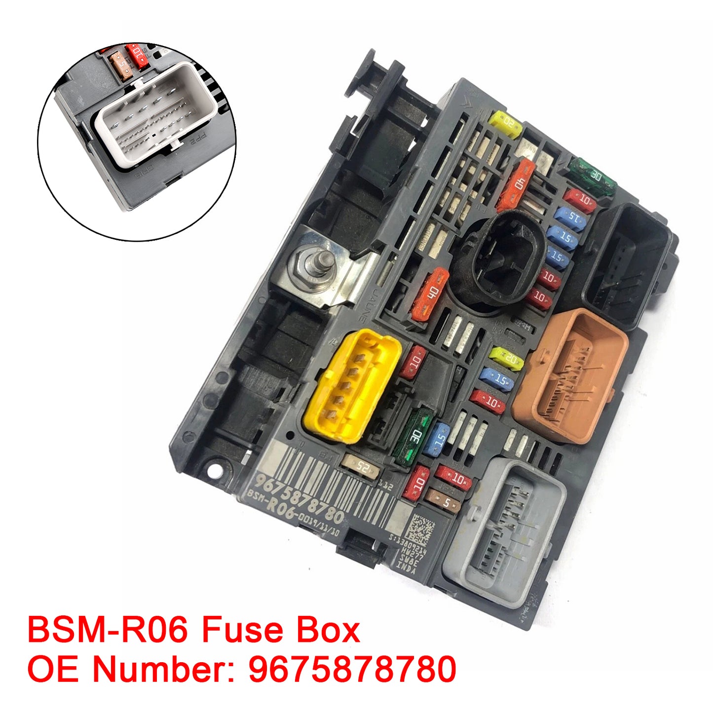 Peugeot 308 2008-2013 BSM-R06 Fuse Box 9675878780