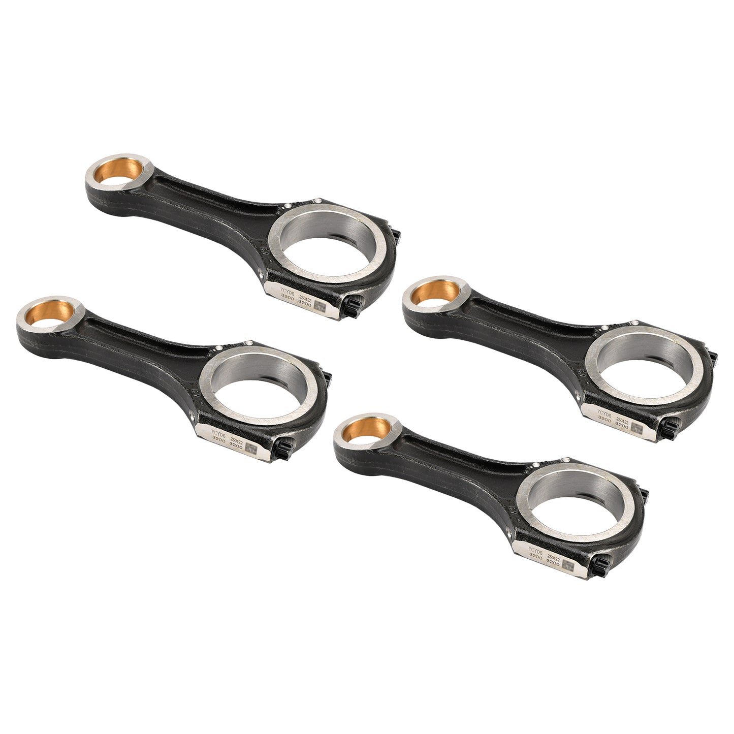 Mercedes-Benz OM651 W176 C117 W212 C218 4x Engine connecting Rod 6510300020
