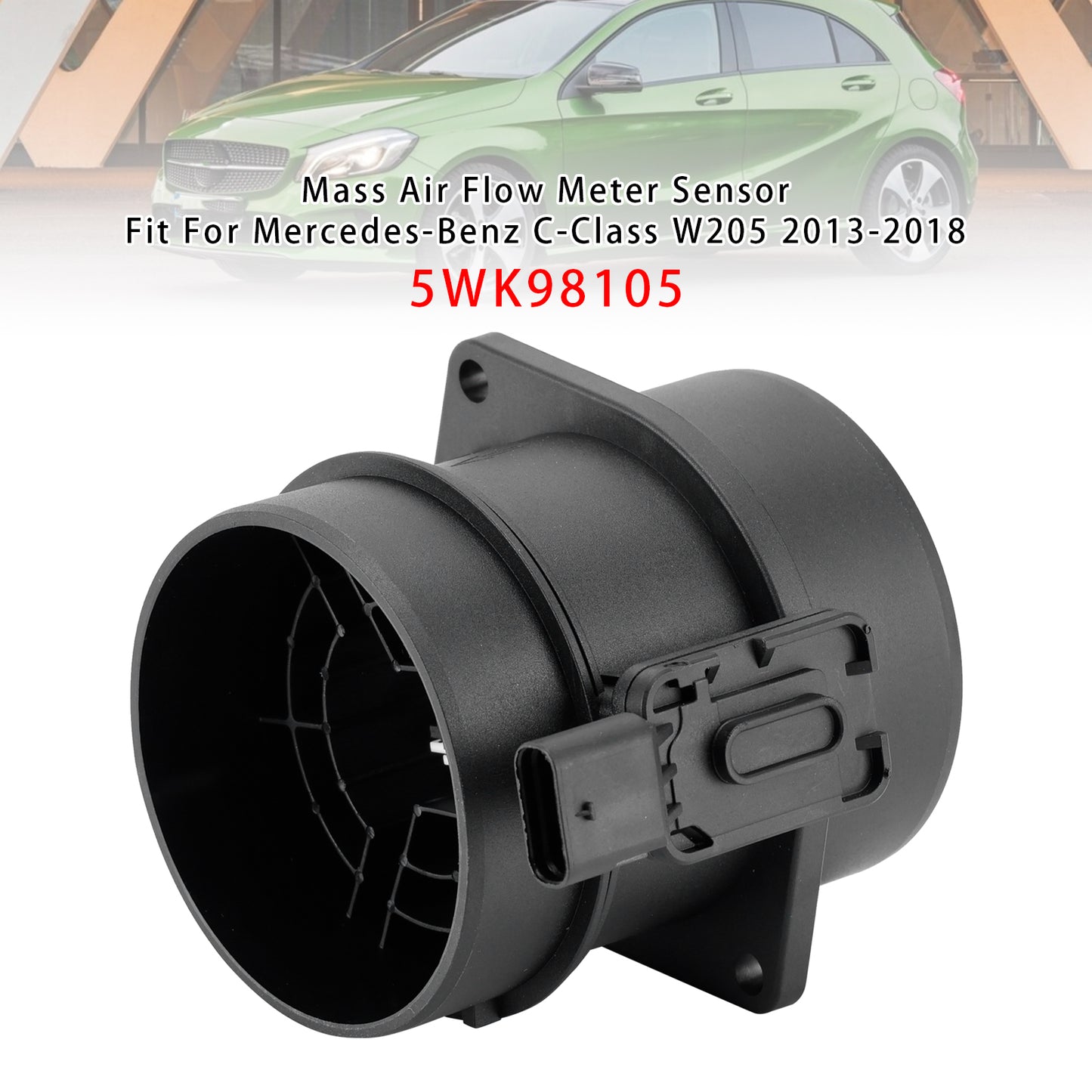 Mercedes W205 W176 GLC X253 CDI 5WK98105 Mass Air Flow Meter Sensor