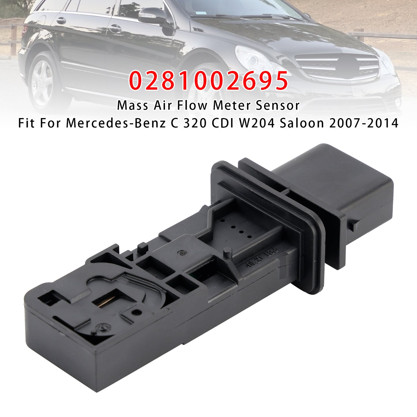 Mercedes E350 ML350 E320 R320 0281002695 Mass Air Flow Meter Sensor