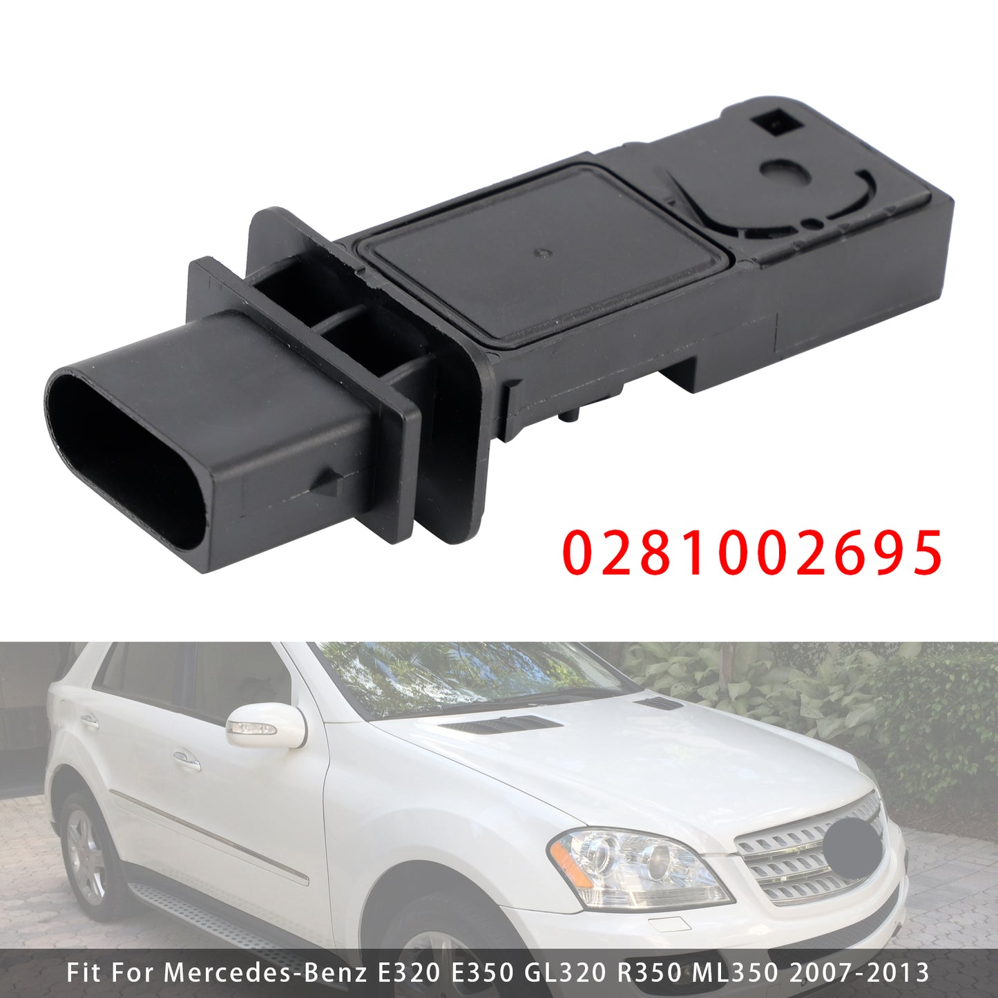 Mercedes E350 ML350 E320 R320 0281002695 Mass Air Flow Meter Sensor