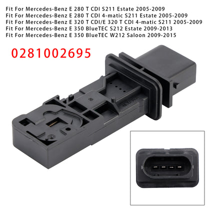 Mercedes E350 ML350 E320 R320 0281002695 Mass Air Flow Meter Sensor