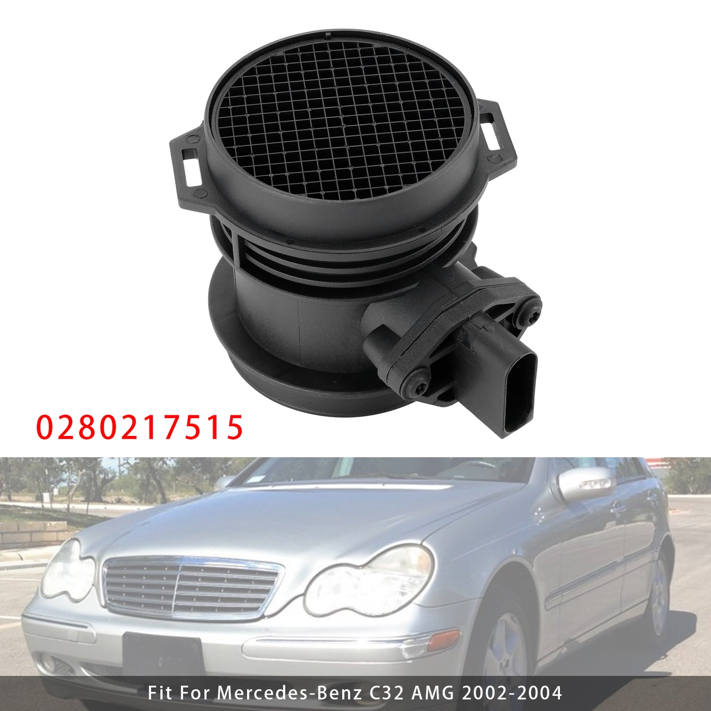 Mercedes-Benz ML320 E320 C320 W208 0280217515 Mass Air Flow Meter Sensor