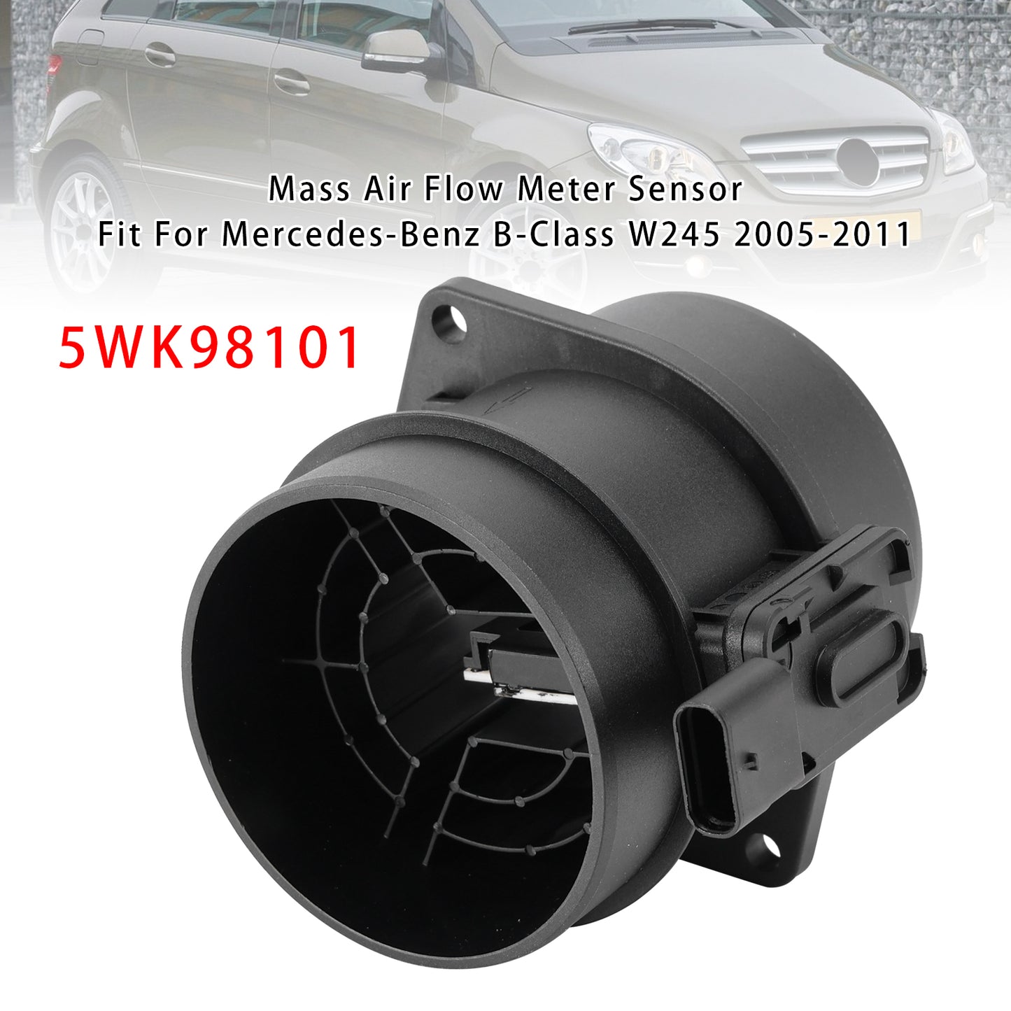 Mercedes-Benz W205 W176 GLC X253 5WK98101 Mass Air Flow Meter Sensor