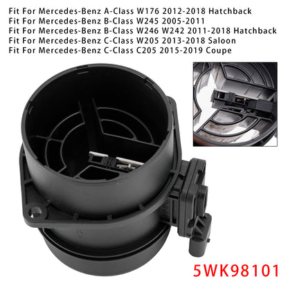 Mercedes-Benz W205 W176 GLC X253 5WK98101 Mass Air Flow Meter Sensor