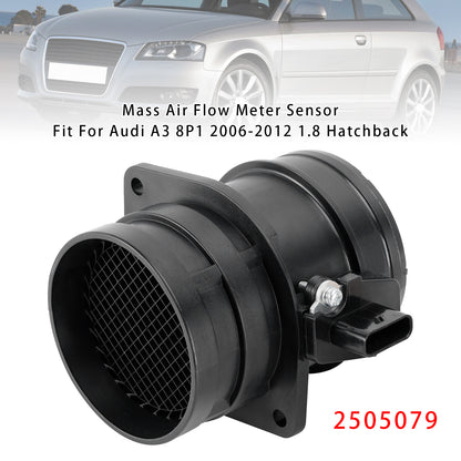 Audi A3 8P1 A4 B8 Q5 8RB TT 8J3 A6 C7 2505079 Mass Air Flow Meter Sensor