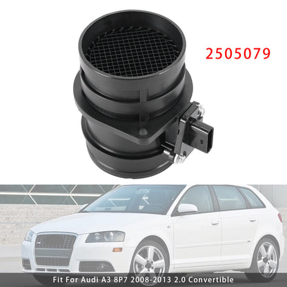 Audi A3 8P1 A4 B8 Q5 8RB TT 8J3 A6 C7 2505079 Mass Air Flow Meter Sensor