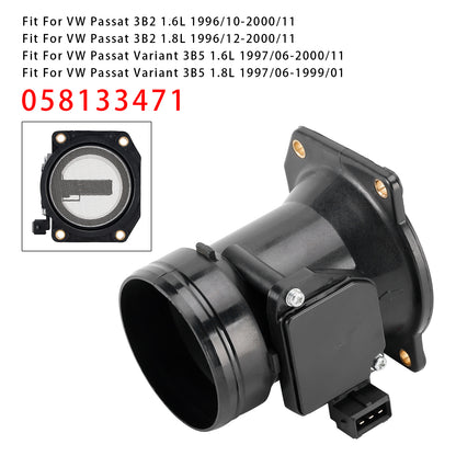 Audi A4 B5 A6 C5 VW Passat 3B 1.8L 058133471 Mass Air Flow Meter Sensor