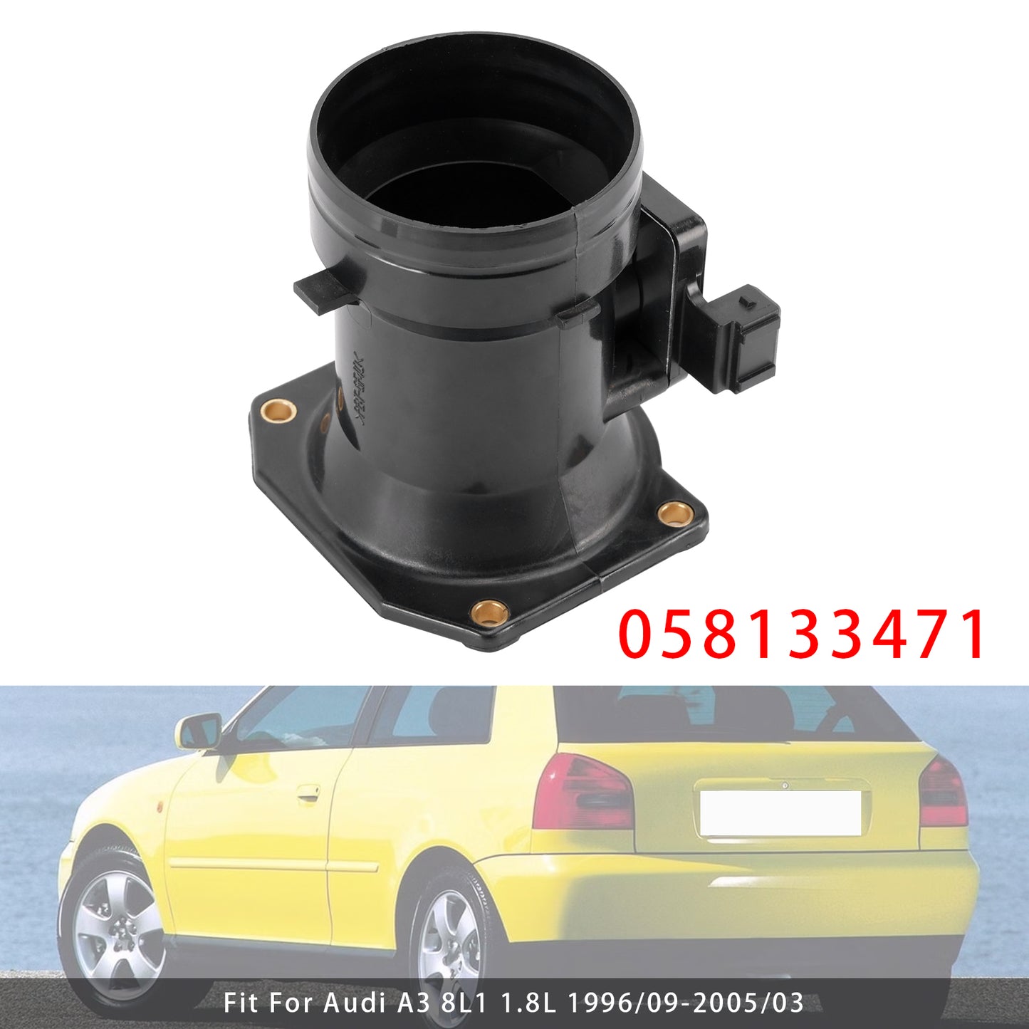 Audi A4 B5 A6 C5 VW Passat 3B 1.8L 058133471 Mass Air Flow Meter Sensor