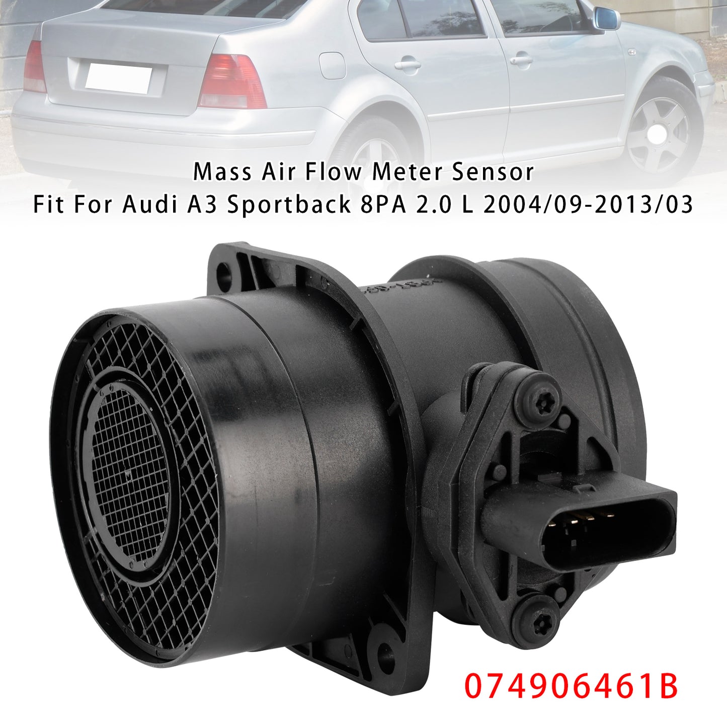 Audi A4 Golf IV VW Passat 3B Jetta III 074906461B Mass Air Flow Meter Sensor