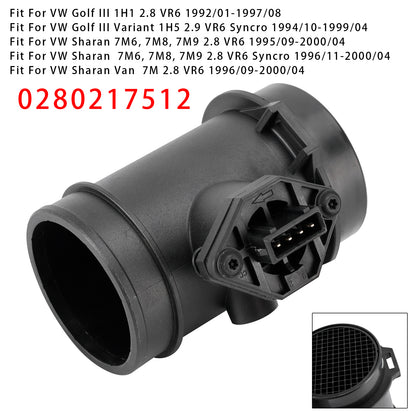 Ford Galaxy VW Golf III VR6 Sharan 0280217512 Mass Air Flow Meter Sensor