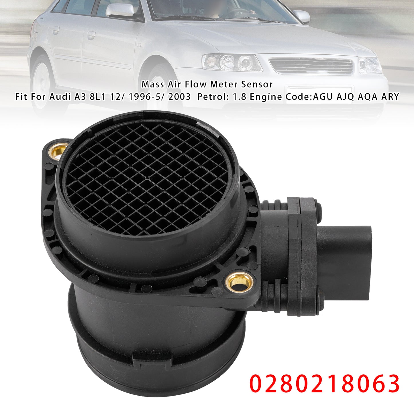 Audi A4 TT VW Golf IV Bora 1.8T 0280218063 Mass Air Flow Meter Sensor