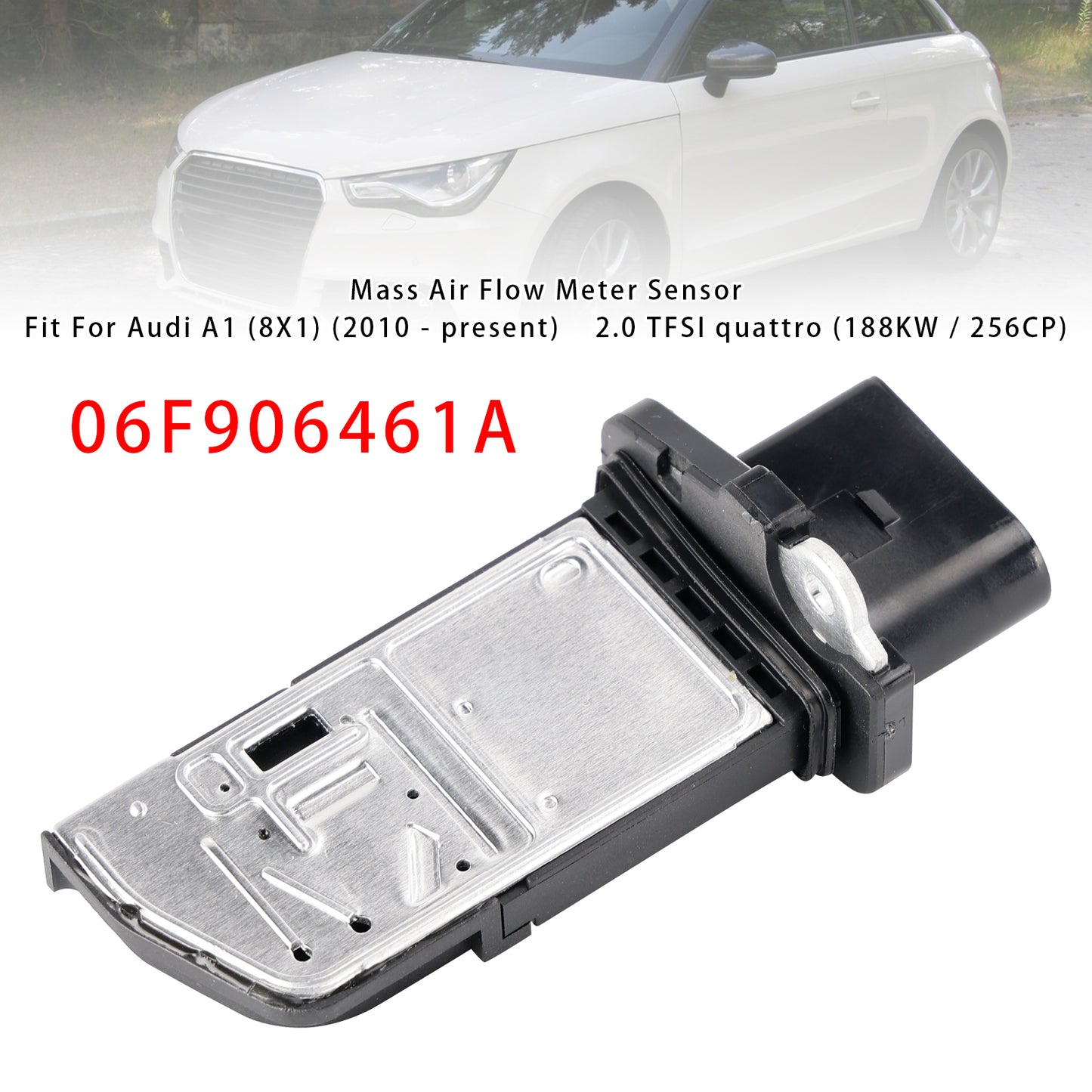 Audi A4 B7 S3 TT VW Golf GTI 2.0T 06F906461A Mass Air Flow Meter Sensor