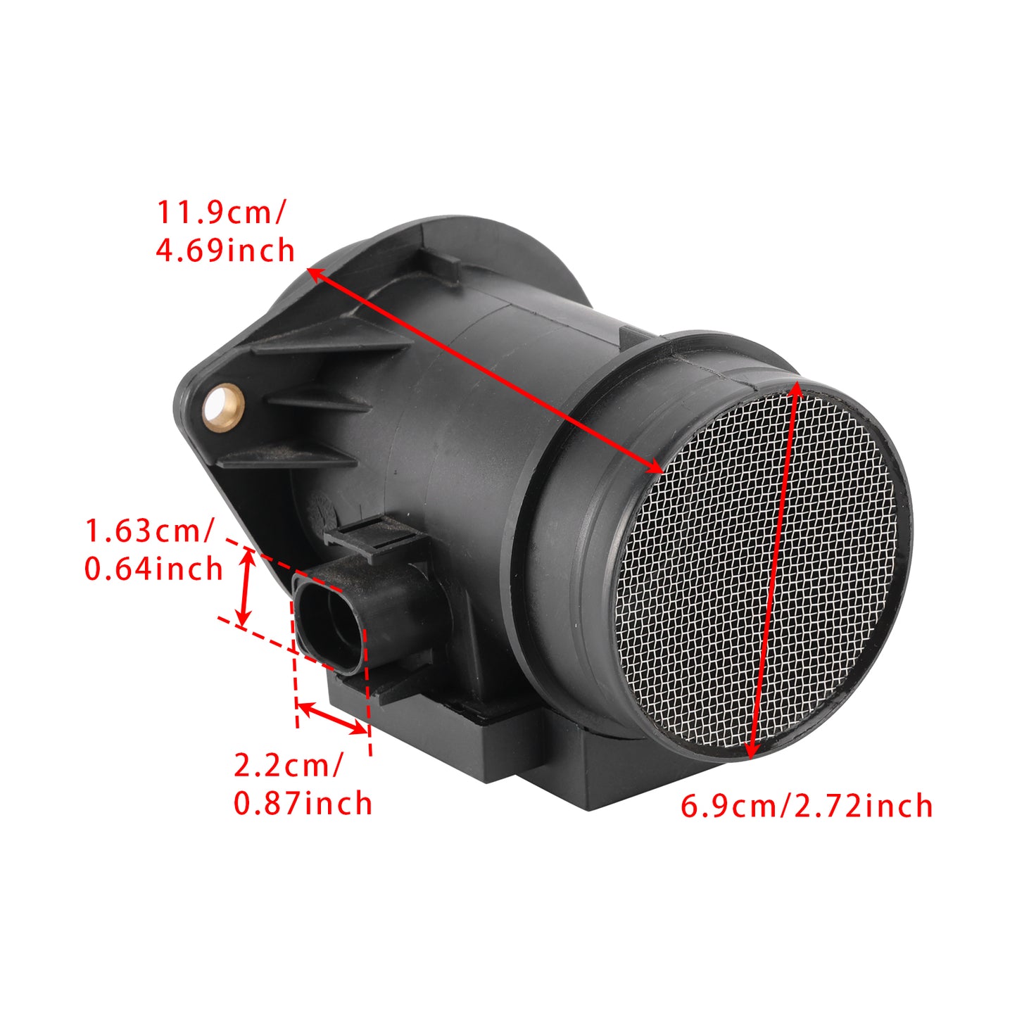 Audi A3 8L1 VW Golf IV Passat B5 074906461 Mass Air Flow Meter Sensor