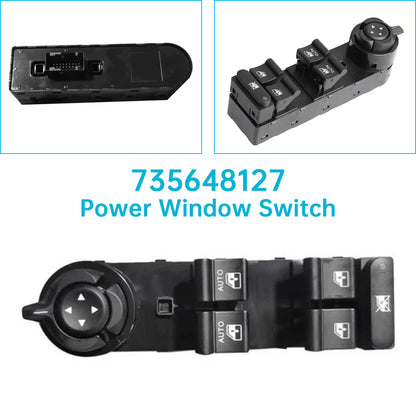 2016-2023 Jeep Liberty/Renegade Power Window Switch LHD Driver Side 735648127 5V83LXHAA