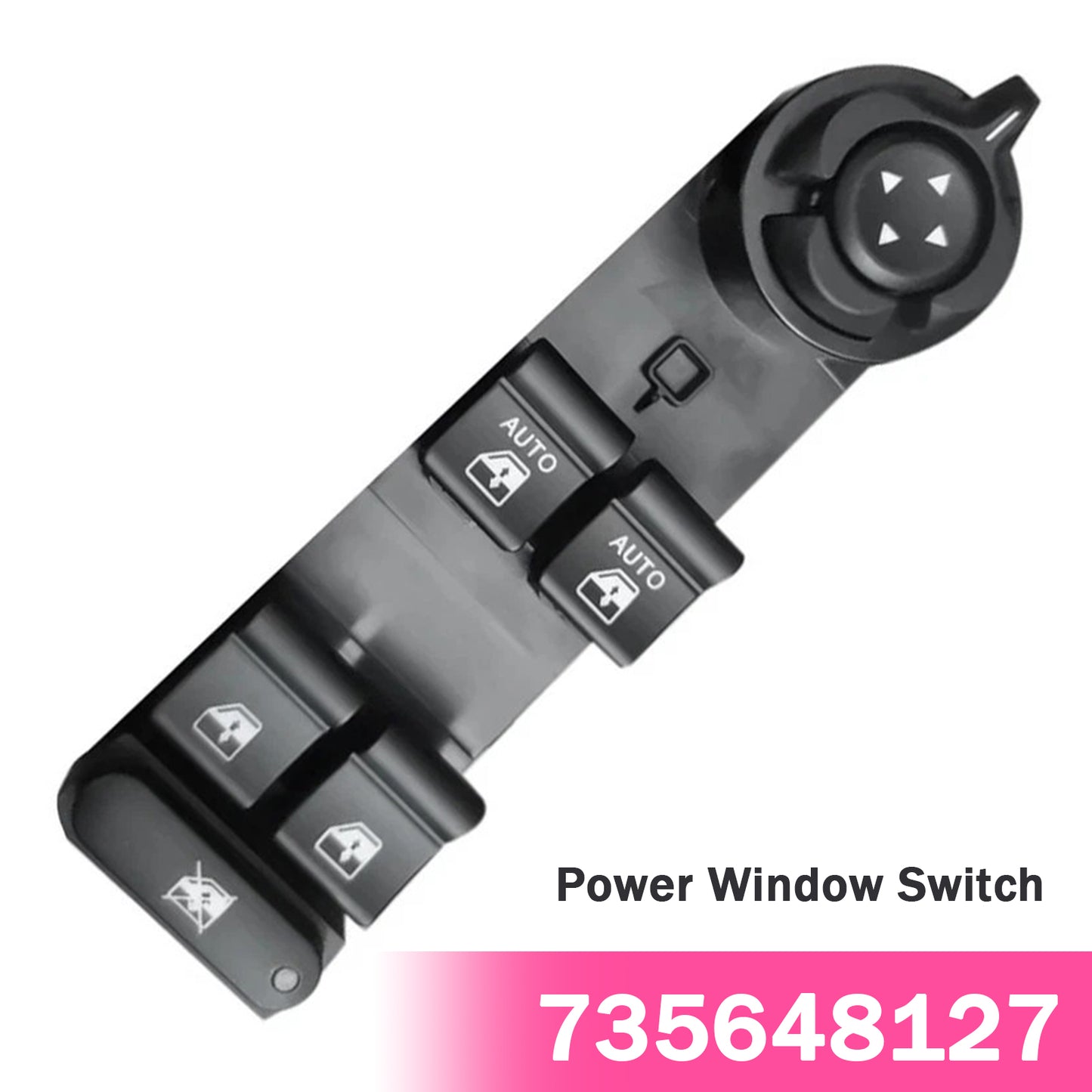 2016-2023 Jeep Liberty/Renegade Power Window Switch LHD Driver Side 735648127 5V83LXHAA
