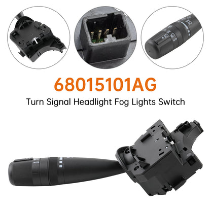 Chrysler Dodge Jeep Turn Signal Headlight Fog Lights Switch 68015101AG 68015101AB