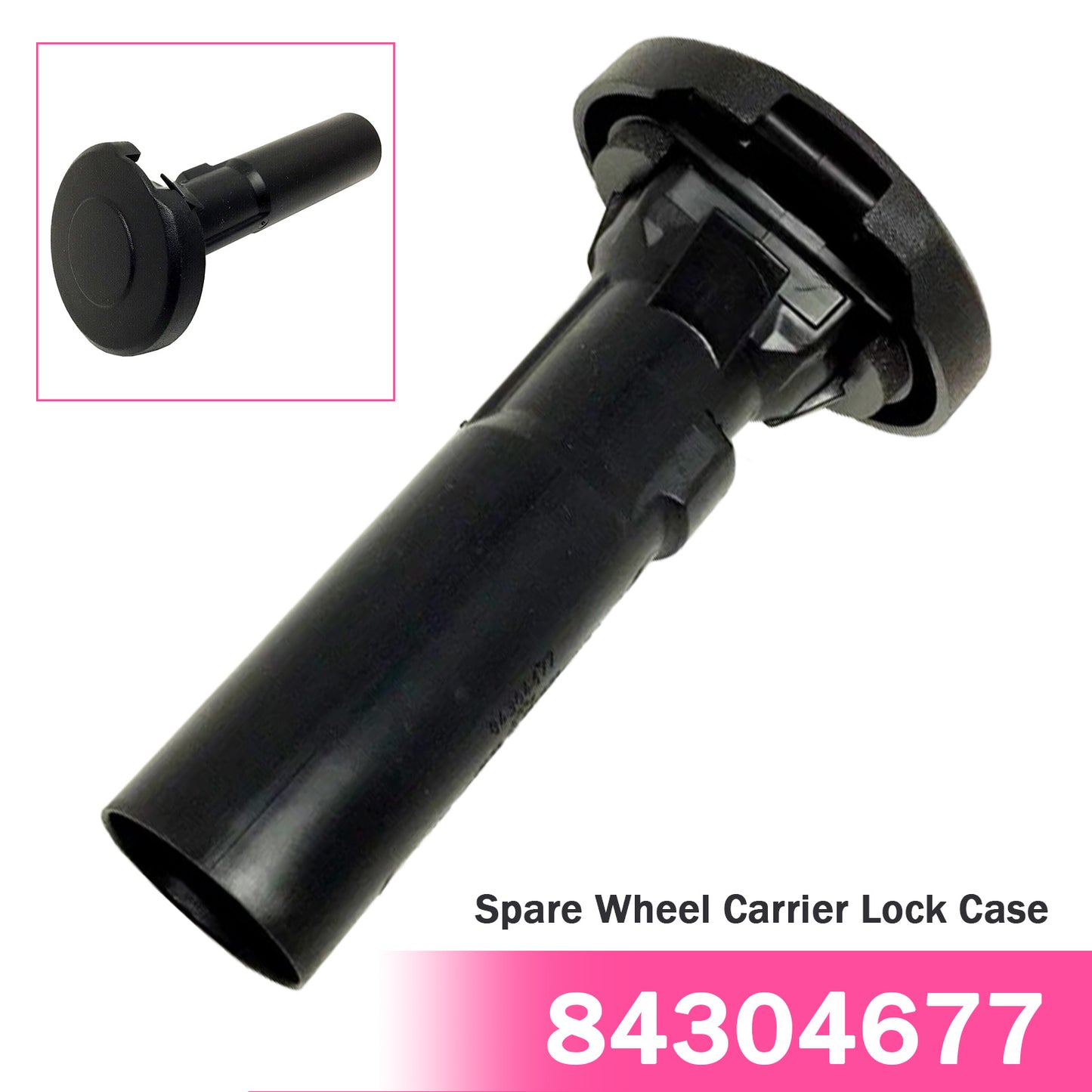 Silverado Sierra 2019-2024 Spare Wheel Carrier Lock Case and Cover 84304677