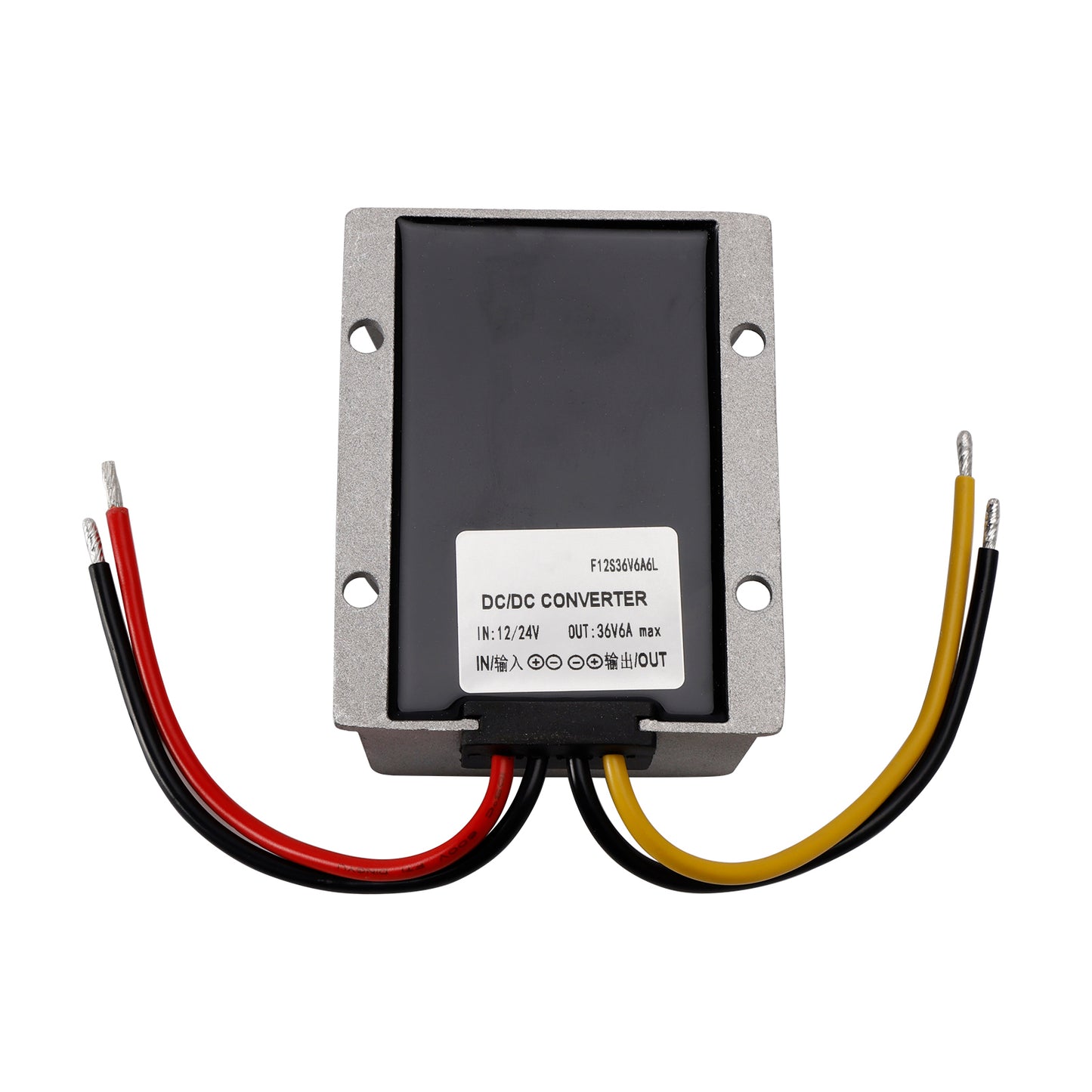 12V/24V Step Up to 36V 6A 216W Waterproof DC/DC Converter Regulator