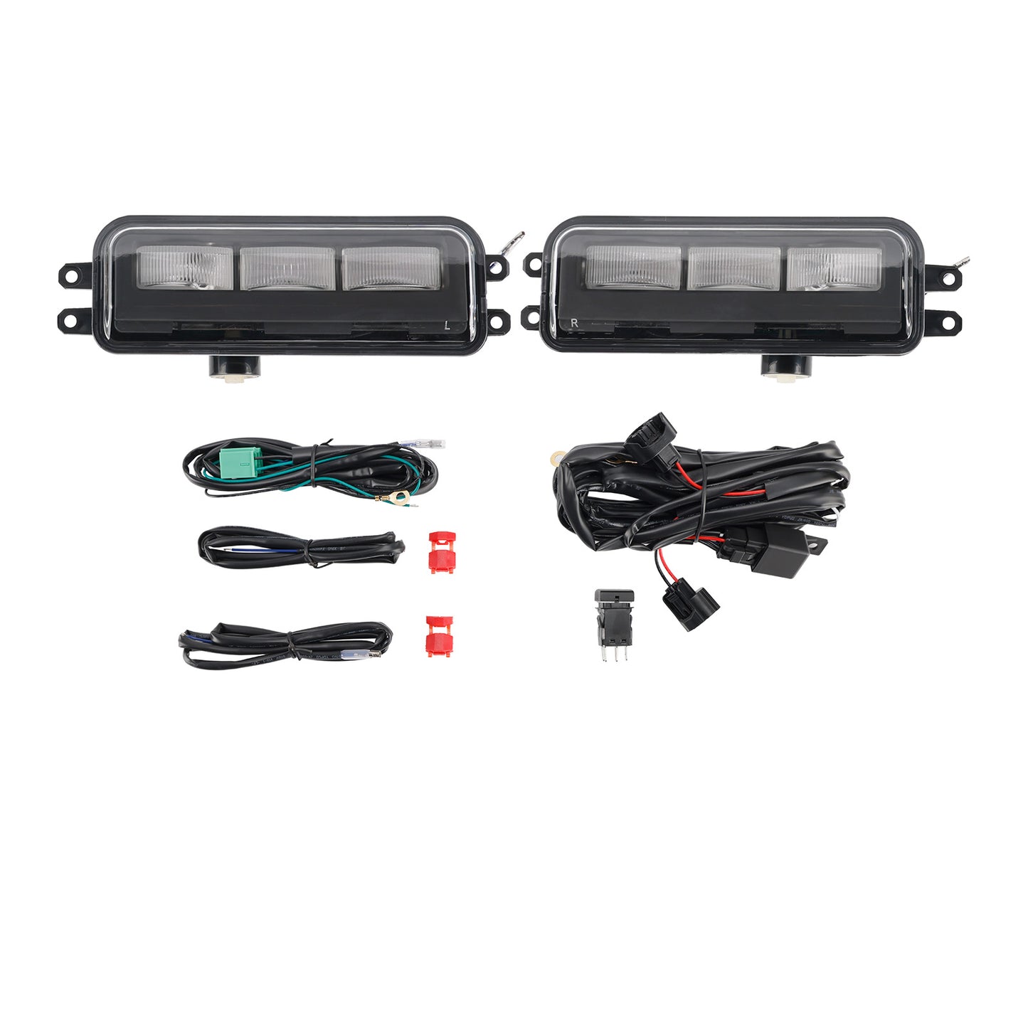 2024-2025 Toyota Tacoma LED Front Bumper Fog Light Lamp + Wire Harness
