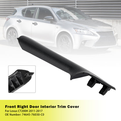 2011-2017 Lexus CT200H Front Right Door Interior Trim Cover 74645-76030-C0