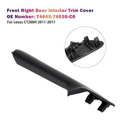 2011-2017 Lexus CT200H Front Right Door Interior Trim Cover 74645-76030-C0