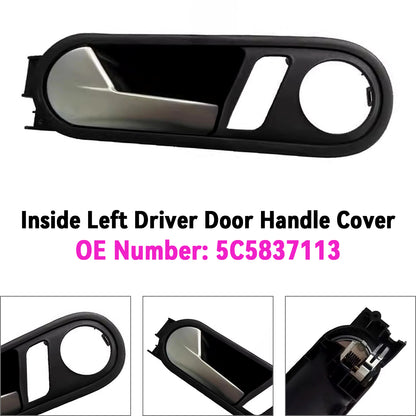 2012-2014 VW Beetle Inside Left Driver Door Handle Cover 5C5837113
