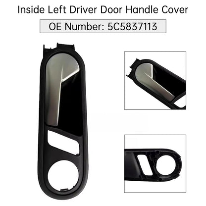2012-2014 VW Beetle Inside Left Driver Door Handle Cover 5C5837113