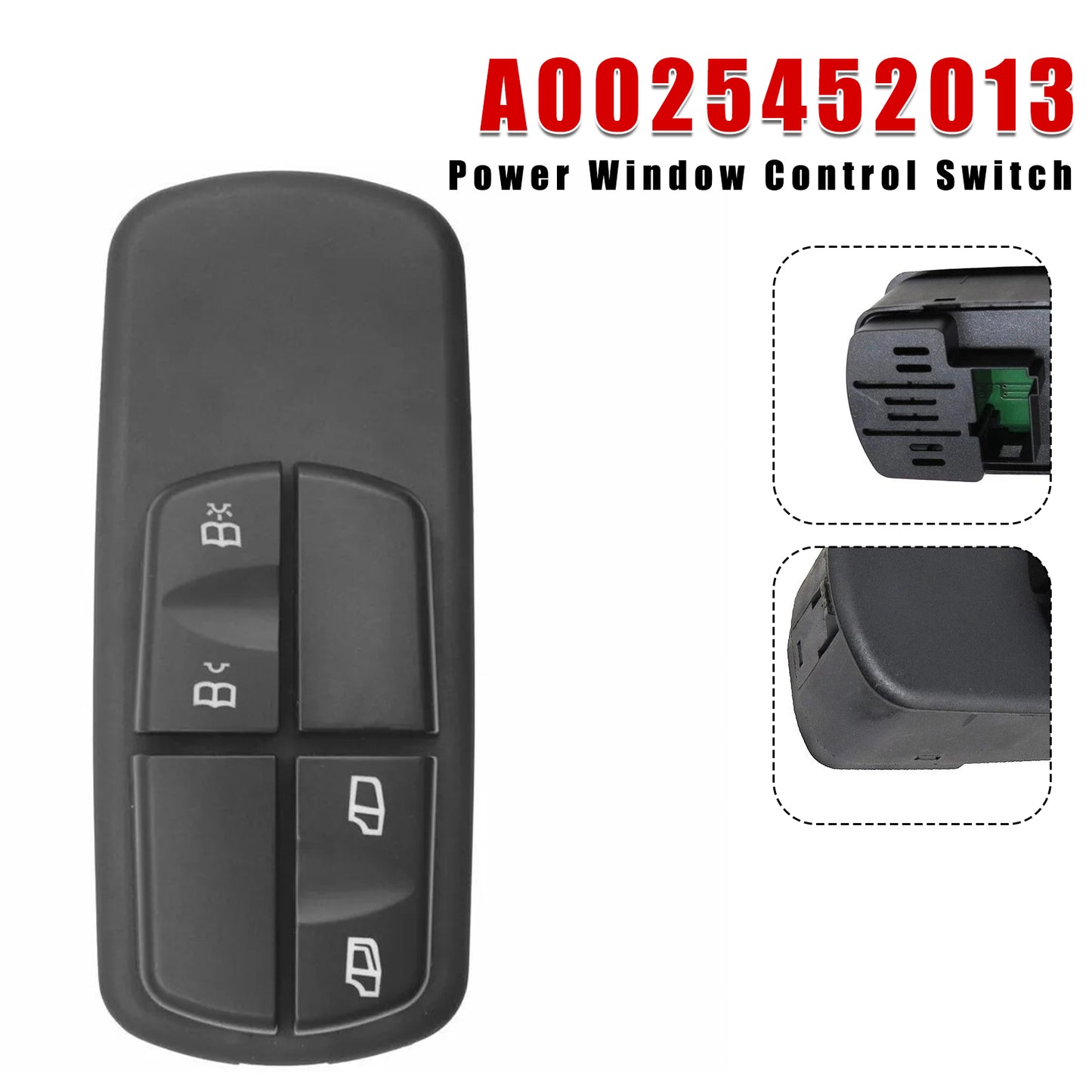 Mercedes-Benz Truck A0025452013 Power Window Control Lifter Master Switch