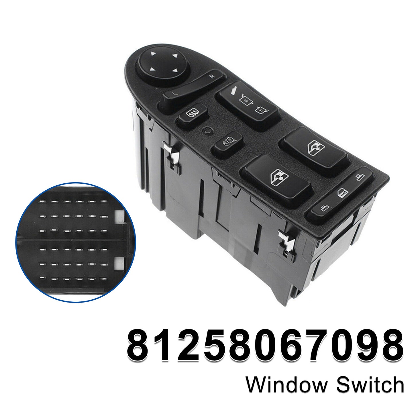 Man Truck Power Lifter Transmission 81258067074 Window Switch 81258067098