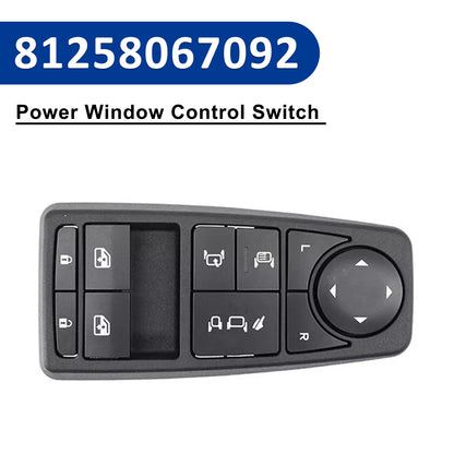 Man TGM TGX 81258067107 Power Window Control Switch 81258067092