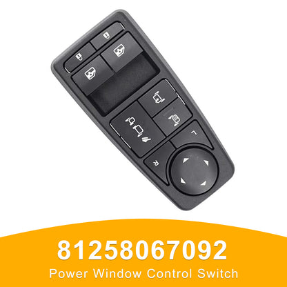 Man TGM TGX 81258067107 Power Window Control Switch 81258067092