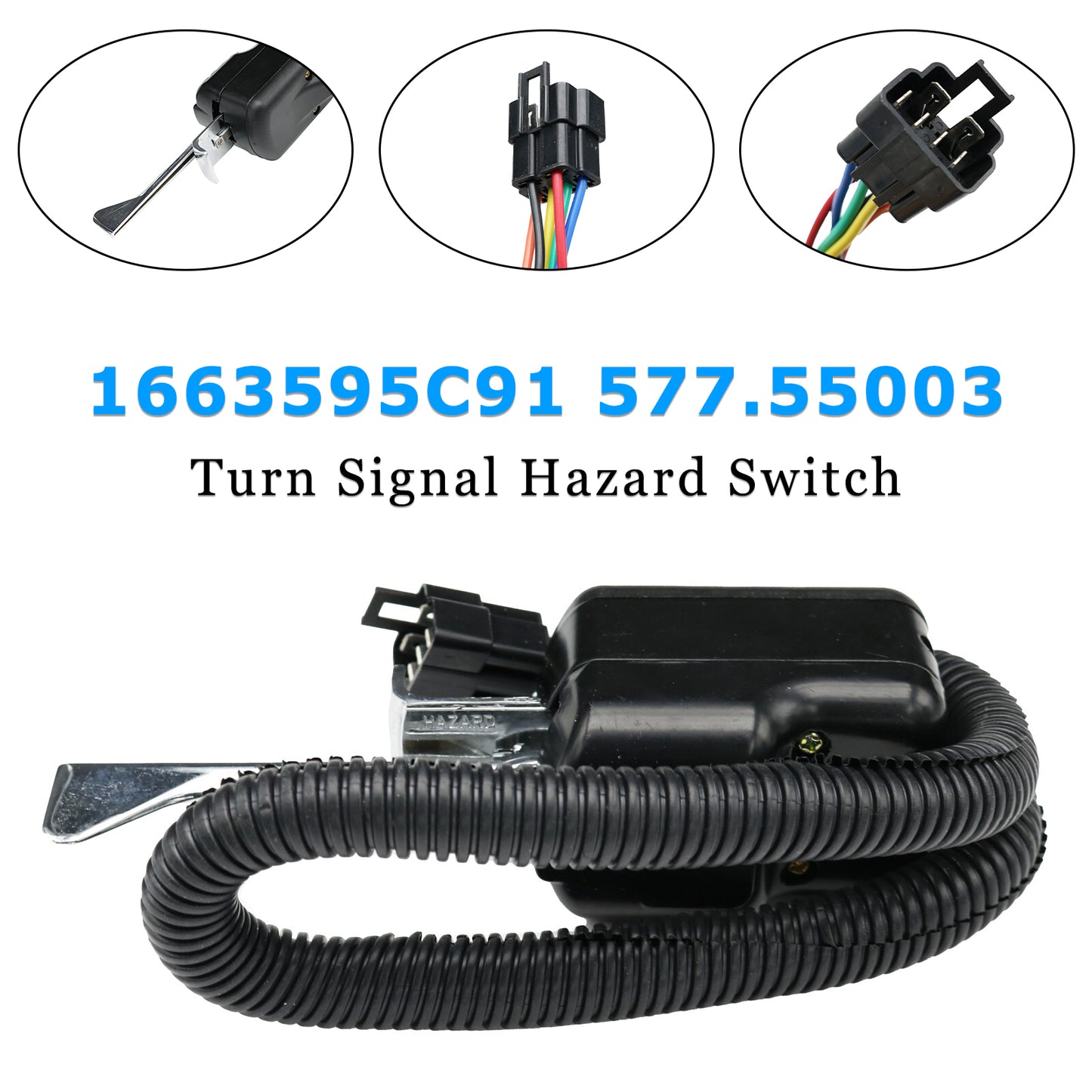 Paccar 1663595C91 577.55003 Turn Signal Hazard Switch