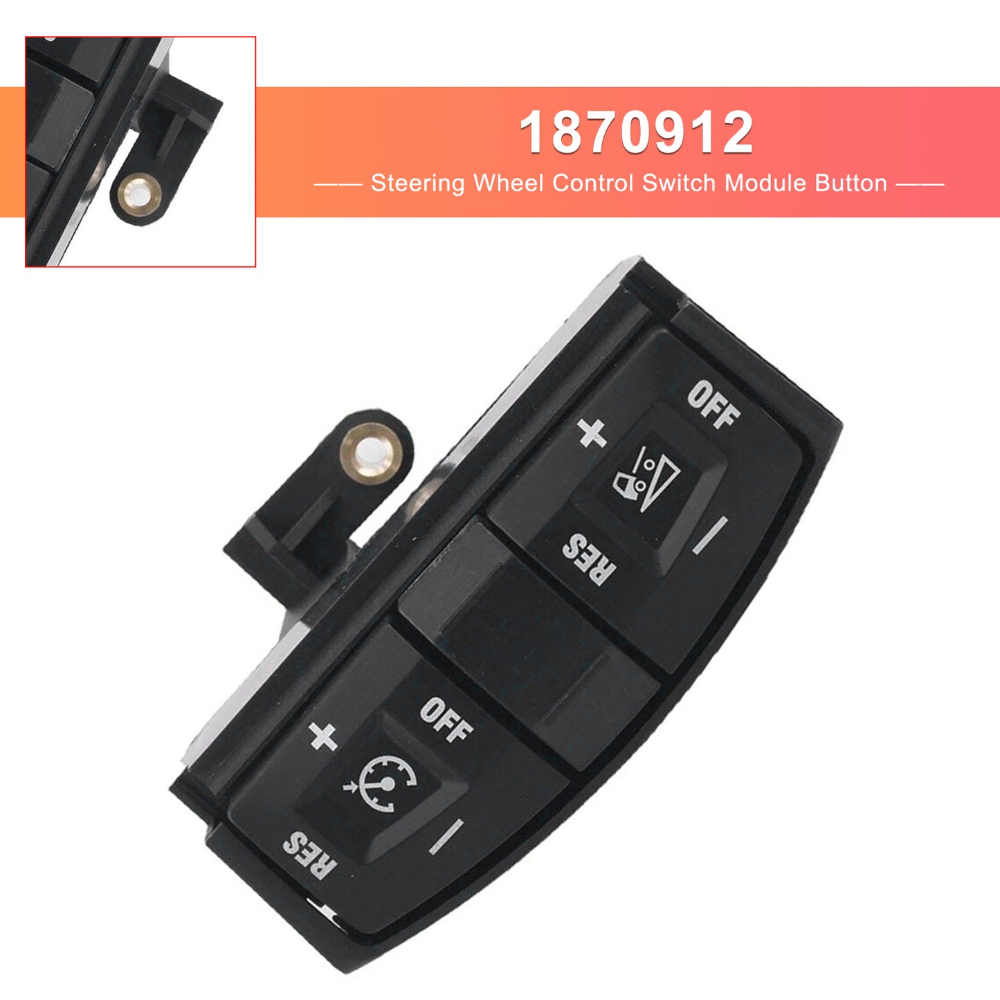 Scania R-Series Steering Wheel Control Switch Module Button 1870912