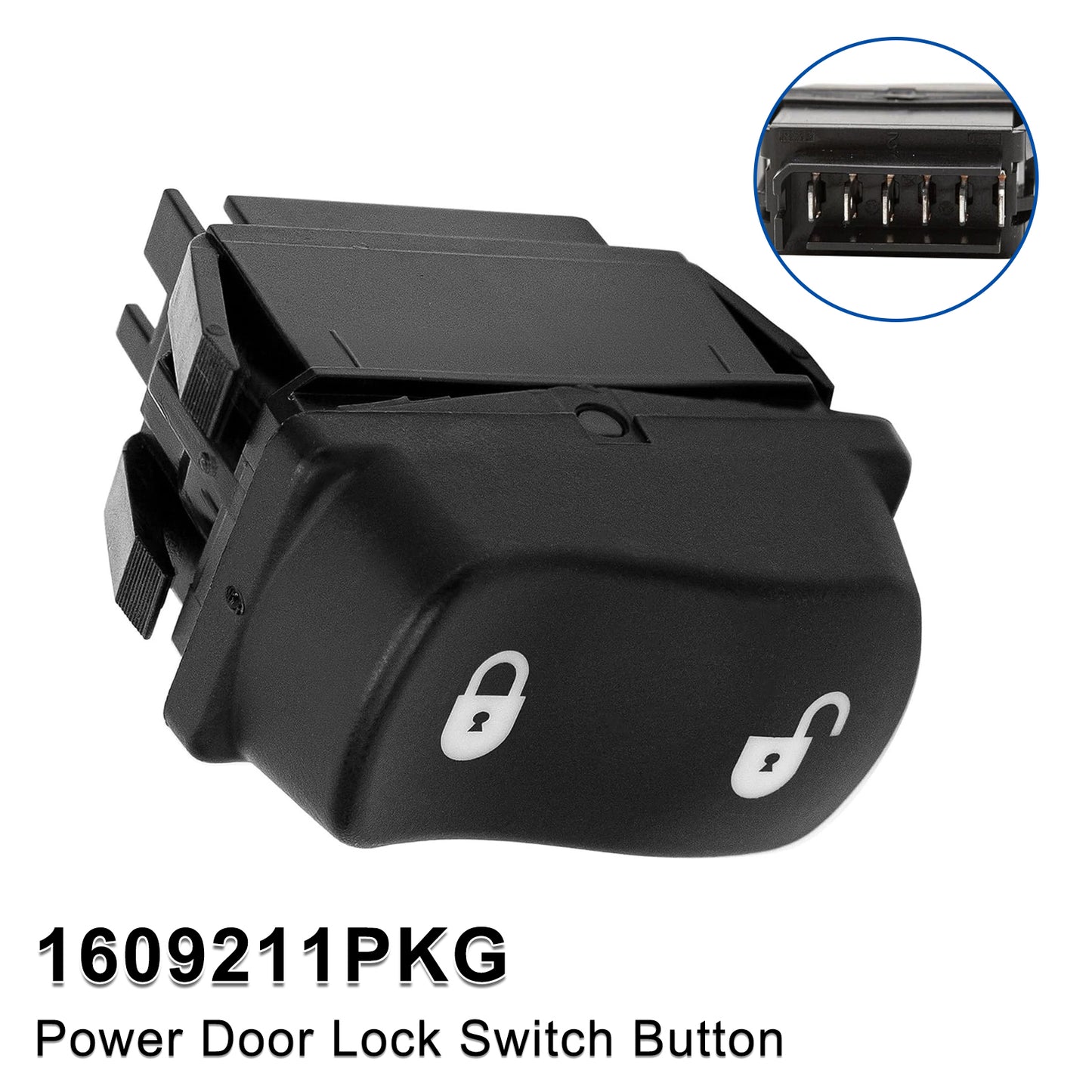 Peterbilt Truck 1609211PKG Power Door Lock Switch Button