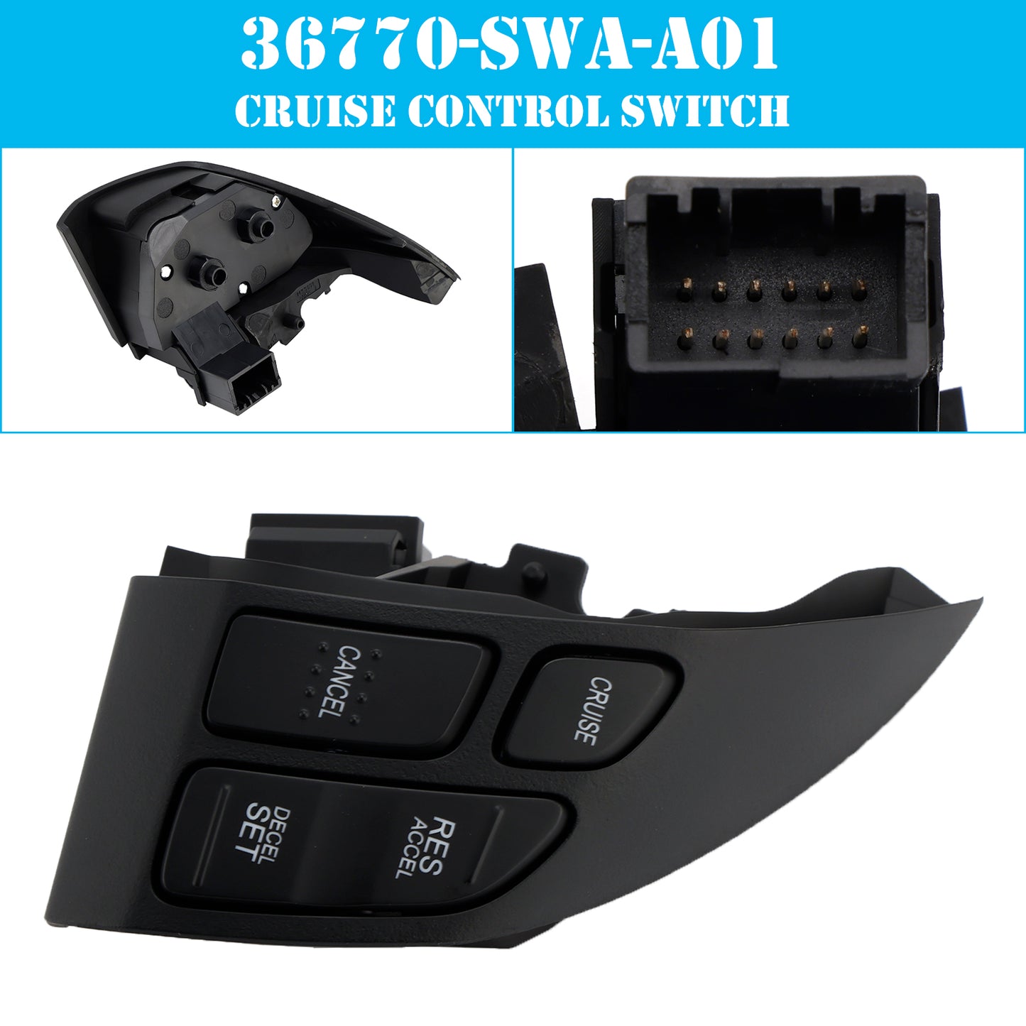 Cruise Control Switch 36770-SWA-A01 Fit For 2007-2011 Honda CR-V