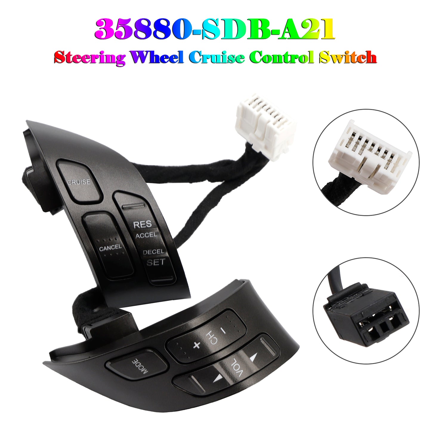 Honda Accord 2003-2007 Steering Wheel Cruise Control Switch 35880-SDB-A21
