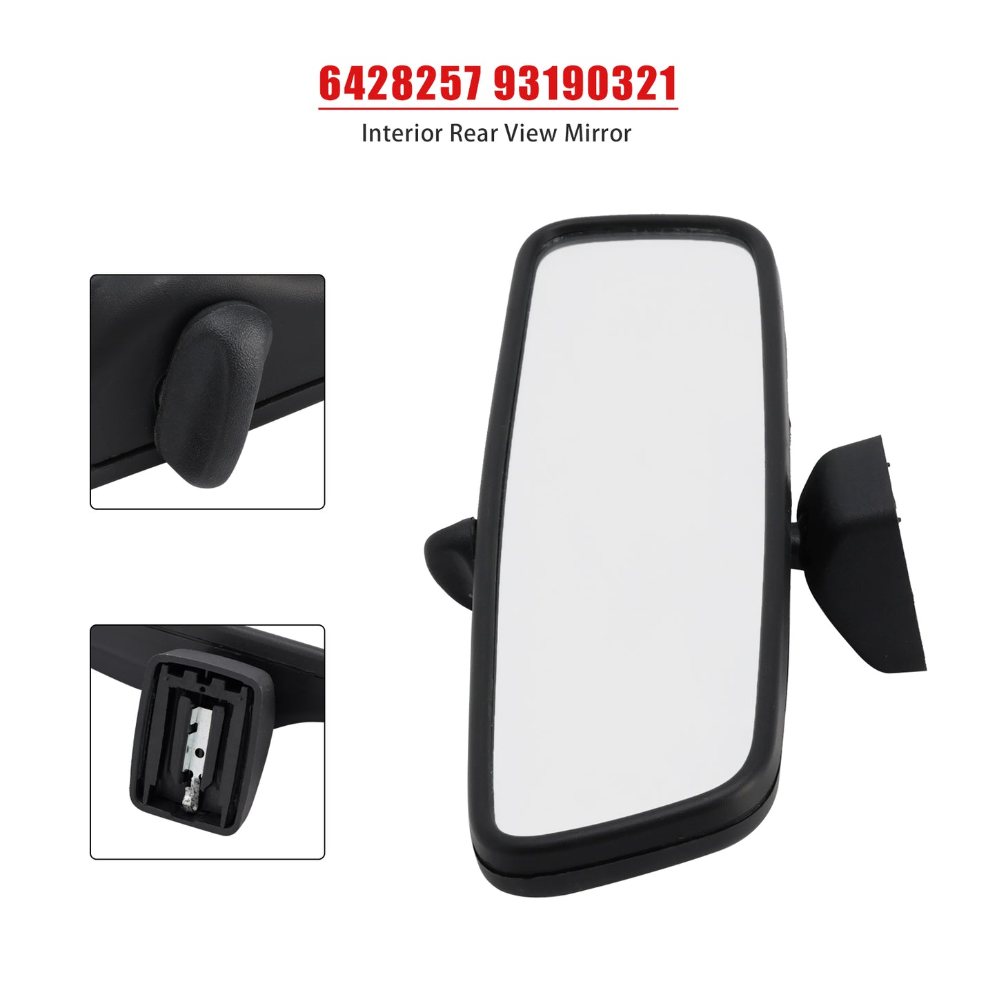 Vauxhall-Opel Interior Rear View Mirror 6428257 93190321