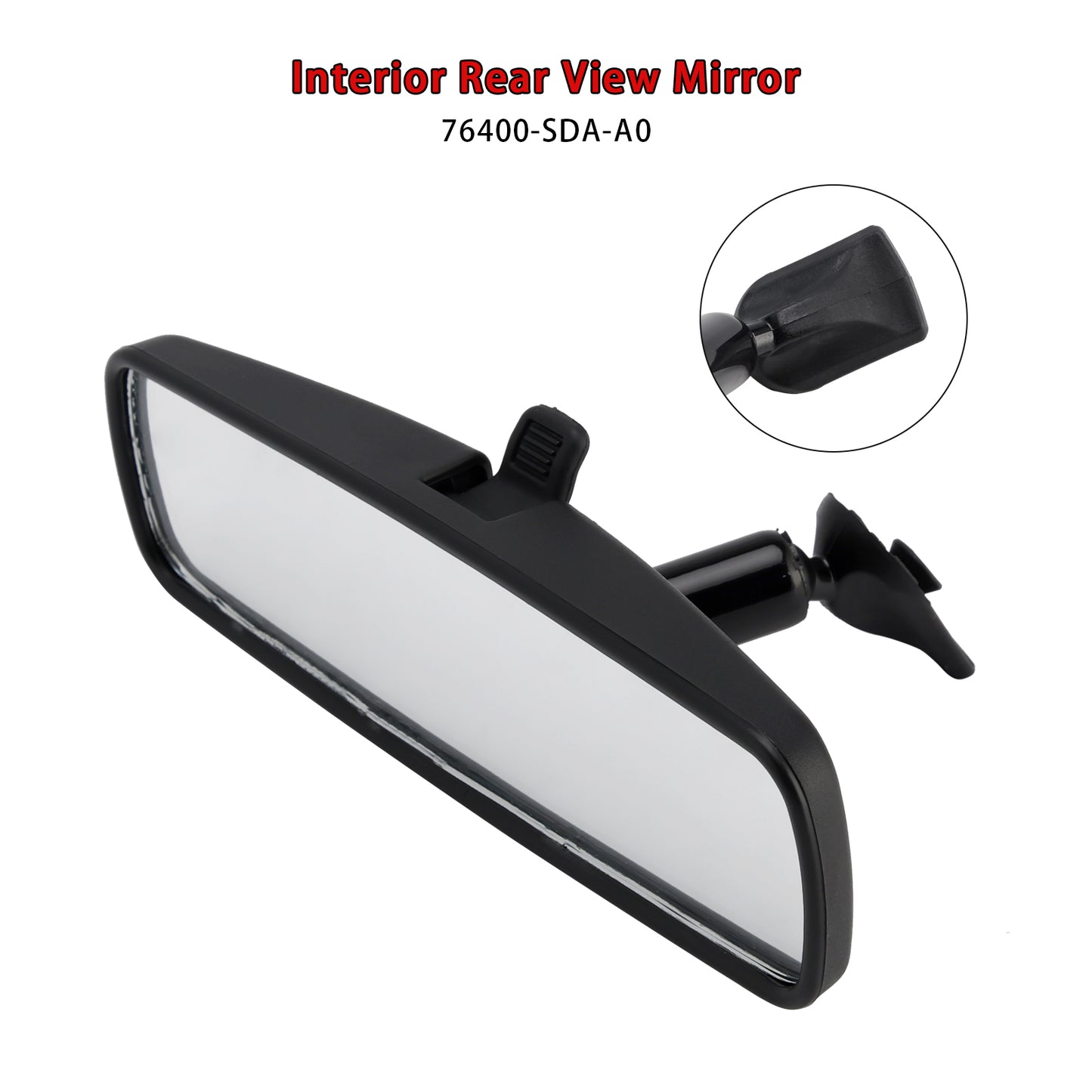 Honda Accord Civic CR-Z Interior Rear View Mirror 76400-SDA-A0