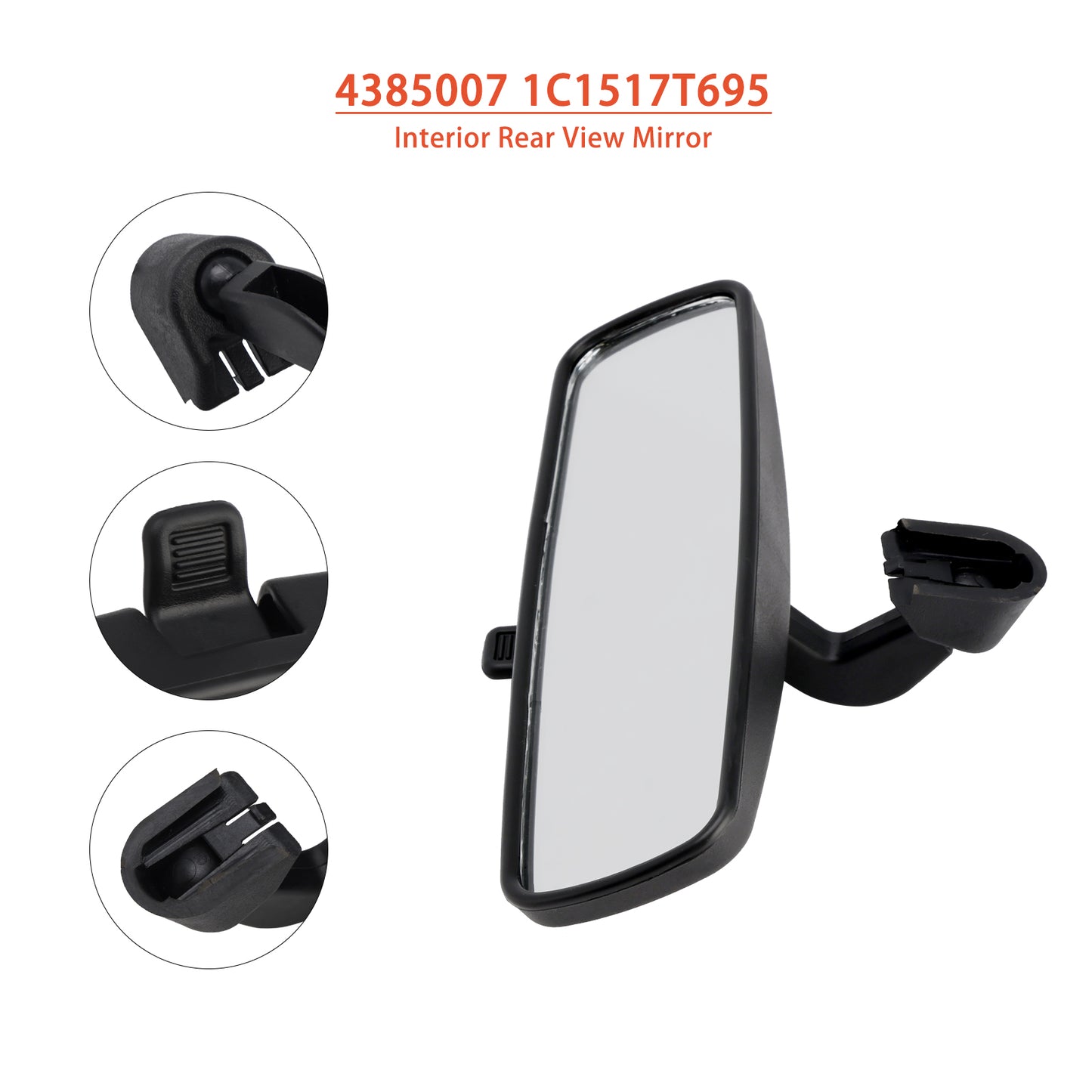 Ford Transit Transit Fiesta 4385007 1C1517T695 Interior Rear View Mirror