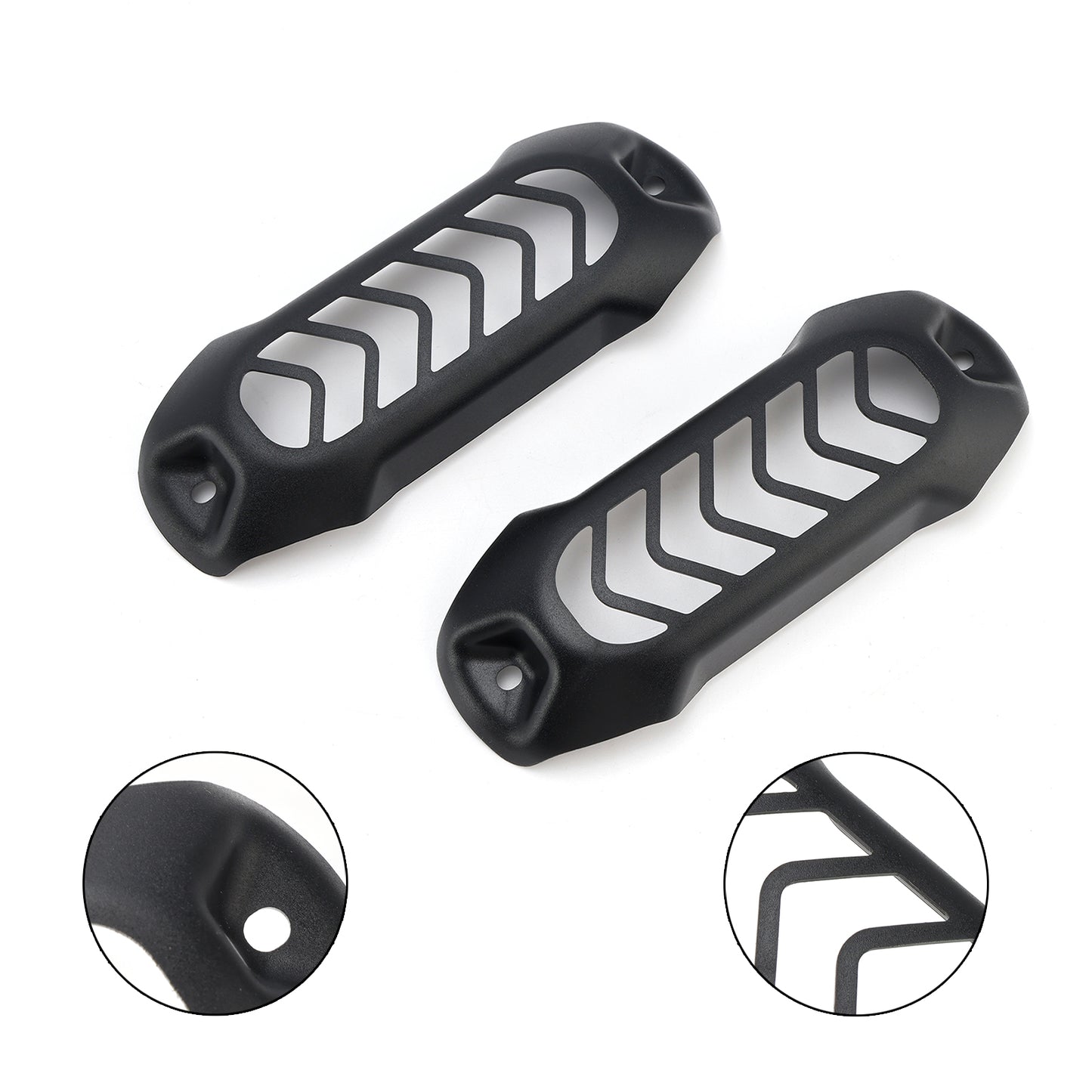 BMW R1300GS ADV 24-25 Spotlight Grille Universal Protector Guard Black