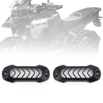 BMW R1300GS ADV 24-25 Spotlight Grille Universal Protector Guard Black