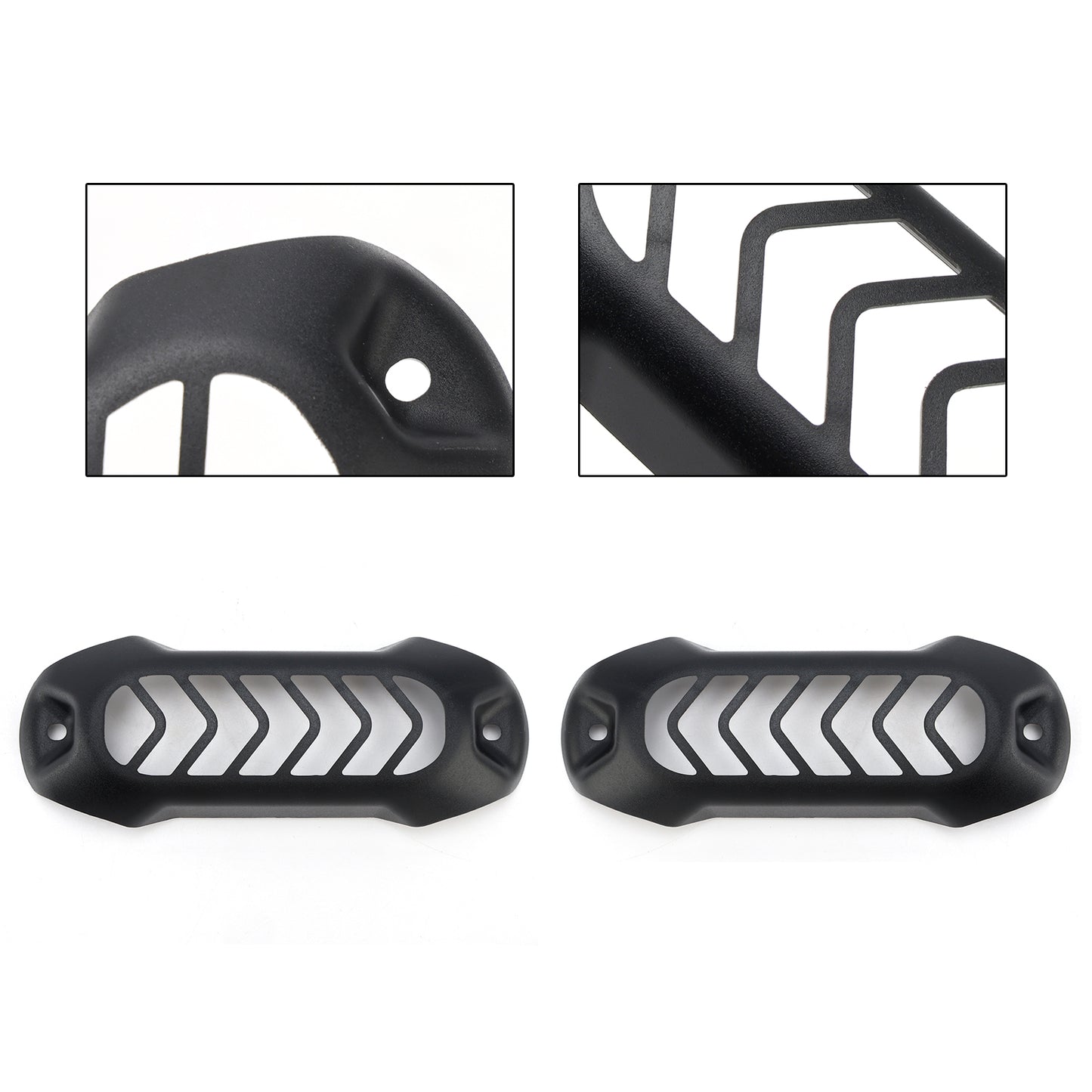 BMW R1300GS ADV 24-25 Spotlight Grille Universal Protector Guard Black