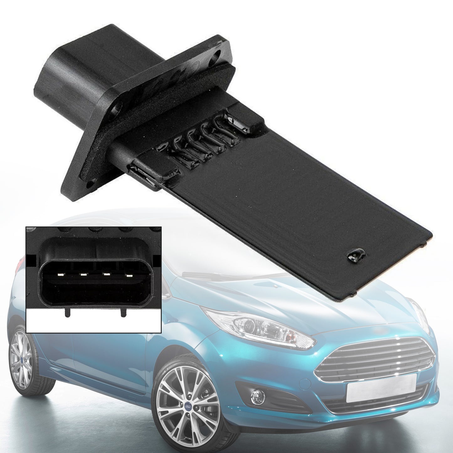 Ford Fiesta 2011-2013 Front Heater Blower Motor Resistor 3F2Z-18591-AA