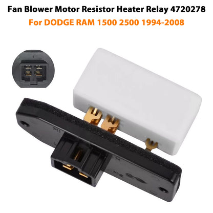 Dodge RAM 1500 2500 1994-2008 Fan Blower Motor Resistor Heater Relay 4720278 68004539AA