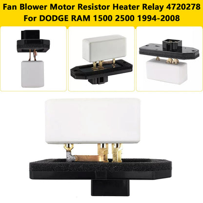 Dodge RAM 1500 2500 1994-2008 Fan Blower Motor Resistor Heater Relay 4720278 68004539AA